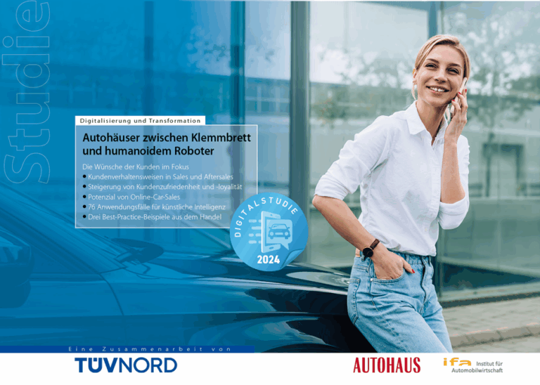 Digitalisierung und Transformation – Autohäuser zwischen Klemmbrett und humanoidem Roboter