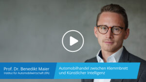Automobilhandel zwischen Klemmbrett und Künstlicher Intelligenz